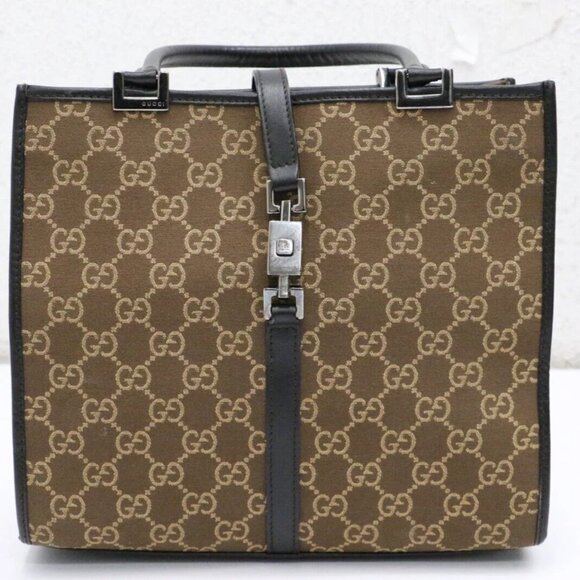 Gucci GG Canvas Jackie Tote Bag - Picture 1 of 16
